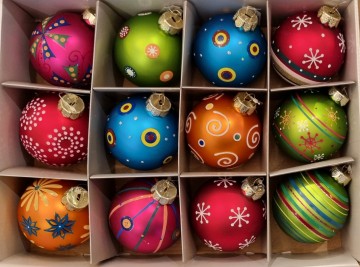 12 kerstballen magic