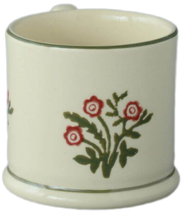 Bbf046751 bunch of flowers small mug