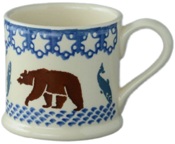 Bbf04739 bear and fish large mug 0