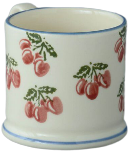 Bch046501 cherries small mug