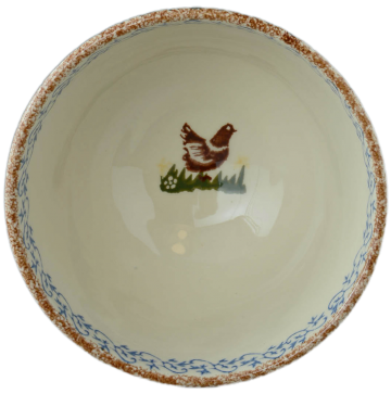 Bcjh063024 cock and hen deep bowl