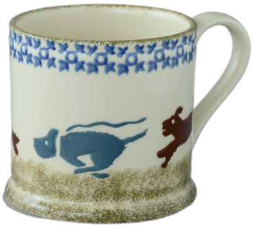 Bds04776 dog scotty chassing large mug