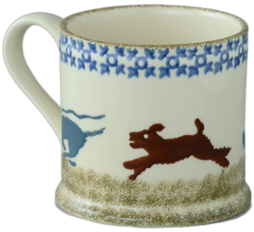 Bds047762 dog scotty chassing large mug