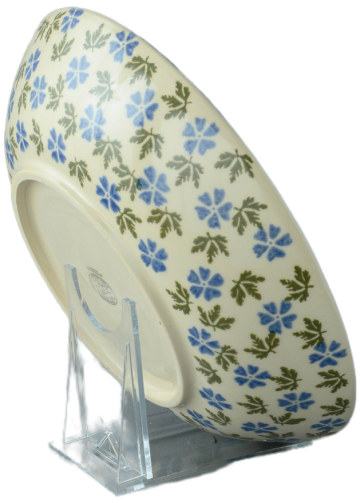 Bge064712 geranium round serving dish