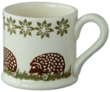 Bhh04616 hedgehog small mug