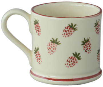 Brb04681 raspberries small mug