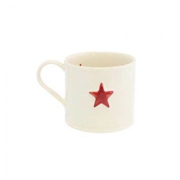 Brd04699 red star smal mug