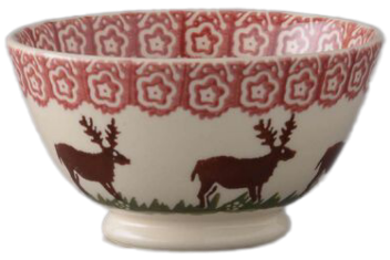 Brd06024 reindeer small bowl