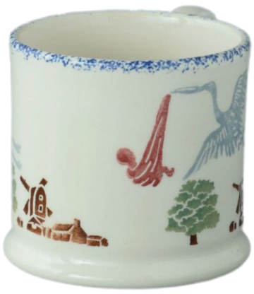Bsb046212 stork and mug small mug
