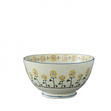 Bsb06468 sunflower blue rim deep bowl 22 cm