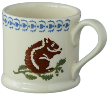 Bsq04645 squirrel small mug
