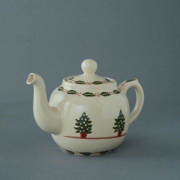 Btb05727 tree and baubles 4 cups teapot