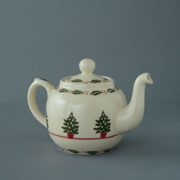 Btb057272 tree and baubles 4 cups teapot