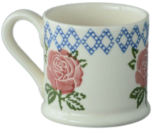 Btr037382 tudor rose small mug