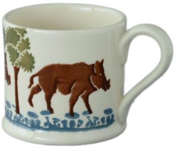 Bwb04649 wild boar small mug