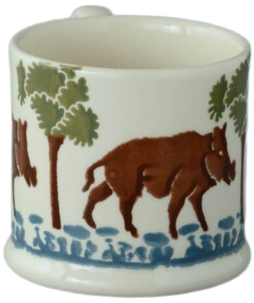 Bwb046492 wild boar small mug