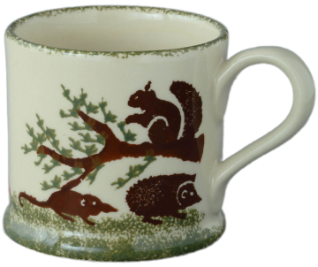 Bwc04654 woodland creature small mug