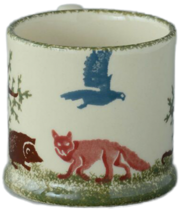 Bwc046542 woodland creature small mug