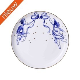 Dkb91698 ontbijbord kerstengel 0