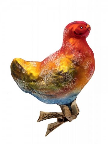 Hw27581 bonte kip op clip