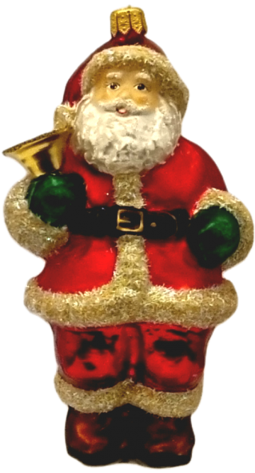 Hwh275502 kerstman met bel