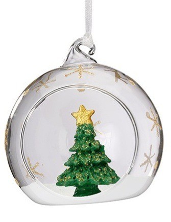 Igb4468120 glazen kerstbal met kerstboom erin