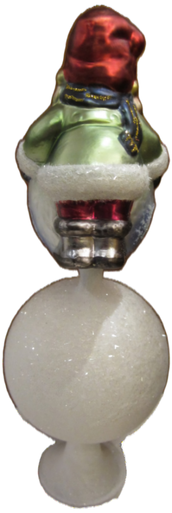 Igp134721 sneeuwmeisje op piek rood mutsje