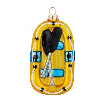 Ime648922 gele rubberboot met peddels