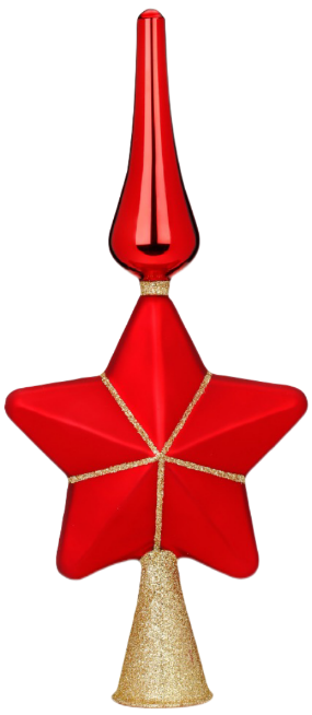 Imp6000652 rode ster kerstboompiek vrijgezet 0