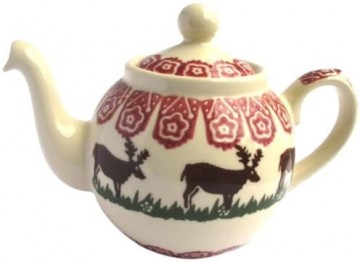 Reindeer 10 cups teapot brd05274